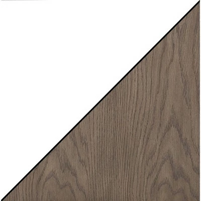 60" Oxford 5 Tier Bookcase - Breighton Home Driftwood/white 6 60" Oxford 5 Tier Bookcase - Breighton Home Driftwood/white - Image 4