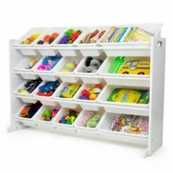 Cambridge Extra Large Toy Storage Organizer with 20 Storage Bins White - Humble Crew 14 Cambridge Extra Large Toy Storage Organizer with 20 Storage Bins White - Humble Crew -Bookshelves Sales Shop unnamed file 102