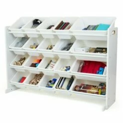 Cambridge Extra Large Toy Storage Organizer with 20 Storage Bins White - Humble Crew 16 Cambridge Extra Large Toy Storage Organizer with 20 Storage Bins White - Humble Crew -Bookshelves Sales Shop unnamed file 104