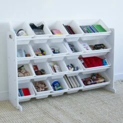 Cambridge Extra Large Toy Storage Organizer with 20 Storage Bins White - Humble Crew 18 Cambridge Extra Large Toy Storage Organizer with 20 Storage Bins White - Humble Crew -Bookshelves Sales Shop unnamed file 106
