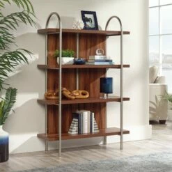 59" Vista Key Bookcase Brown - Sauder