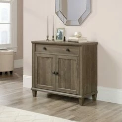 30" Hammond Library Base Distressed Gray - Sauder