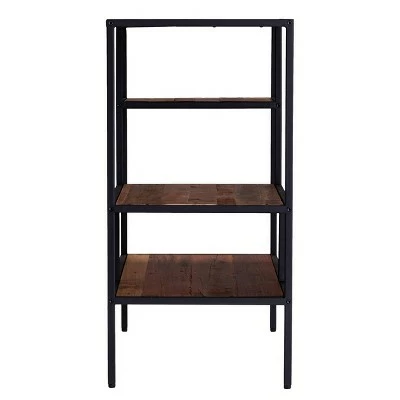 31.5" Thropel Reclaimed Wood Shelf Natural/Gray - Aiden Lane 6 31.5" Thropel Reclaimed Wood Shelf Natural/Gray - Aiden Lane - Image 4