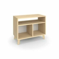 24" Modern Cub Storage Credenza - HON BASYX Toasted Walnut -Bookshelves Sales Shop unnamed file 1115