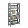 60" Omega 5 Tier Bookcase Gray - Breighton Home -Bookshelves Sales Shop unnamed file 1130