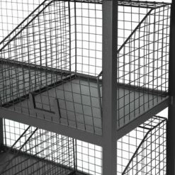 3 Drawer Hanover Storage Console Black - OSP Home Furnishings -Bookshelves Sales Shop unnamed file 1154