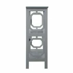 32.5" Omega 3 Tier Bookcase Gray - Breighton Home -Bookshelves Sales Shop unnamed file 1163