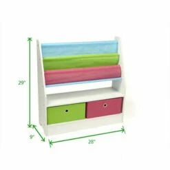 Mind Reader Kids Toy Storage Organizer with Folding Drawers -Bookshelves Sales Shop unnamed file 1274