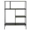 Henn& Hart 48" Tall Black Bronze Bookcase - Henn&Hart -Bookshelves Sales Shop unnamed file 1283