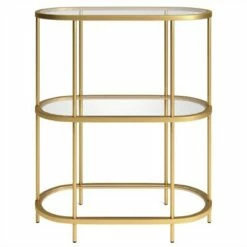 Henn& Hart Brass Metal Bookcase - Henn&Hart -Bookshelves Sales Shop unnamed file 1293