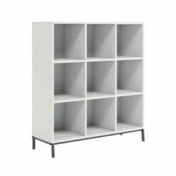 38.22" 9 Cube North Avenue Bin Shelves Organizer - Sauder White 13 38.22" 9 Cube North Avenue Bin Shelves Organizer - Sauder White -Bookshelves Sales Shop unnamed file 130