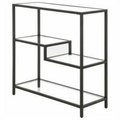 Henn& Hart 36" Tall Black Bronze Bookcase - Henn&Hart -Bookshelves Sales Shop unnamed file 1303