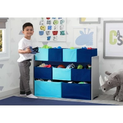 9 Bin Deluxe Toy Organizer - Delta Children Dark Chocolate 3 9 Bin Deluxe Toy Organizer - Delta Children Dark Chocolate
