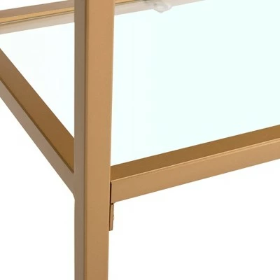 80" Slater 4 Tier Etagere Gold - Safavieh 5 80" Slater 4 Tier Etagere Gold - Safavieh - Image 5