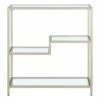 Henn& Hart 36" Tall Satin Nickel Bookcase - Henn&Hart 1 Henn& Hart 36" Tall Satin Nickel Bookcase - Henn&Hart -Bookshelves Sales Shop unnamed file 1344