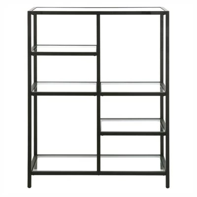 Henn& Hart Black Bronze Bookcase - Henn&Hart 6 Henn& Hart Black Bronze Bookcase - Henn&Hart - Image 4