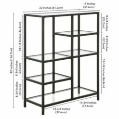 Henn& Hart Black Bronze Bookcase - Henn&Hart 16 Henn& Hart Black Bronze Bookcase - Henn&Hart -Bookshelves Sales Shop unnamed file 1424