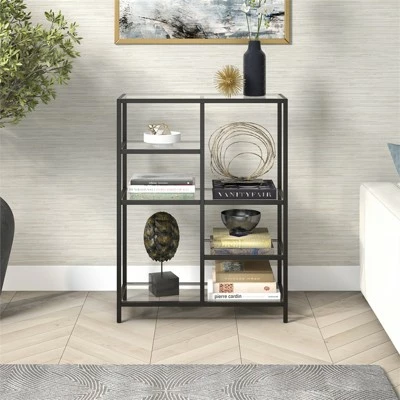 Henn& Hart Black Bronze Bookcase - Henn&Hart 10 Henn& Hart Black Bronze Bookcase - Henn&Hart - Image 8