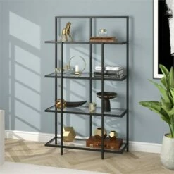 Henn& Hart Black Bronze Bookcase - Henn&Hart -Bookshelves Sales Shop unnamed file 1435