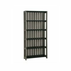Iman 5-Shelf Wood Bookcase in Dark Gray and Black - Furniture of America -Bookshelves Sales Shop unnamed file 1502
