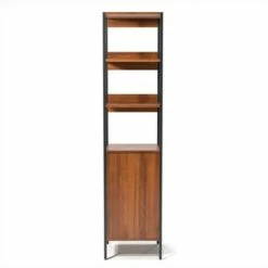 Armand Modern Wood Shelf with Storage in Natural - Furniture of America -Bookshelves Sales Shop unnamed file 1510