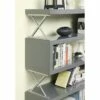Sheena Contemporary Bookcase in Glossy Gray - Furniture of America -Bookshelves Sales Shop unnamed file 1519