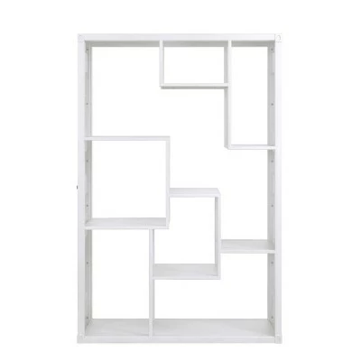 Cargo Shelf Rack / Bookshelf - Acme Furniture White 3 Cargo Shelf Rack / Bookshelf - Acme Furniture White
