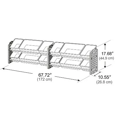 UNiPLAY Toy Organizer With Removable Storage Bins, Multi-Bin Organizer for Books, Building Blocks, School Materials, Toys with Baseplate Board Frame 9 UNiPLAY Toy Organizer With Removable Storage Bins, Multi-Bin Organizer for Books, Building Blocks, School Materials, Toys with Baseplate Board Frame - Image 7