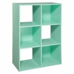 11" 6 Cube Organizer Shelf - Room Essentials Turquoise 42 11" 6 Cube Organizer Shelf - Room Essentials Turquoise -Bookshelves Sales Shop unnamed file 1594