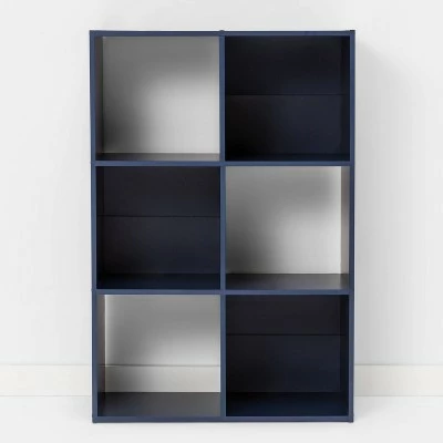 11" 6 Cube Organizer Shelf - Room Essentials Turquoise 21 11" 6 Cube Organizer Shelf - Room Essentials Turquoise - Image 19