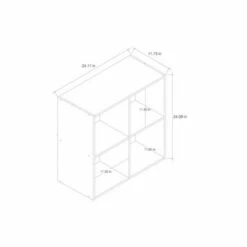 4 Cube Decorative Bookshelf - Room Essentials™ White -Bookshelves Sales Shop unnamed file 1657