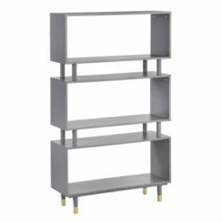 59.5" Margo Bookshelf - Buylateral Gray -Bookshelves Sales Shop unnamed file 1701