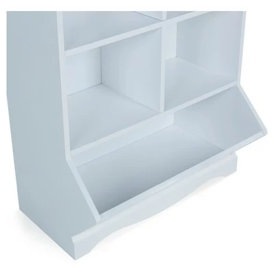 Multi-Cubby Storage Cabinet - White - Danya B. 4 Multi-Cubby Storage Cabinet - White - Danya B. - Image 2