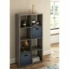 ClosetMaid 458500 Heavy Duty Decorative Bookcase Open Back 8-Cube Storage Organizer in Graphite Gray for Home, Closet, Office, or Toys 1 ClosetMaid 458500 Heavy Duty Decorative Bookcase Open Back 8-Cube Storage Organizer in Graphite Gray for Home, Closet, Office, or Toys -Bookshelves Sales Shop unnamed file 1741