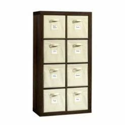 Stow Away 8 Cube Organizer Smoked Oak - Sauder 11 Stow Away 8 Cube Organizer Smoked Oak - Sauder -Bookshelves Sales Shop unnamed file 1770