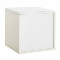 Way Basics Eco Stackable Vinyl Record Storage Cube White -Bookshelves Sales Shop unnamed file 1776