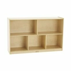 ECR4Kids Birch 5-Section Classroom Storage Cabinet with Casters, Organizer Shelf, Natural 18 ECR4Kids Birch 5-Section Classroom Storage Cabinet with Casters, Organizer Shelf, Natural -Bookshelves Sales Shop unnamed file 1800