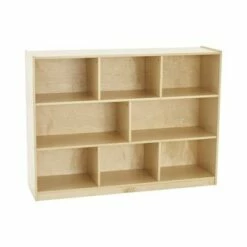 ECR4Kids Birch 5-Section Classroom Storage Cabinet with Casters, Organizer Shelf, Natural 19 ECR4Kids Birch 5-Section Classroom Storage Cabinet with Casters, Organizer Shelf, Natural -Bookshelves Sales Shop unnamed file 1801