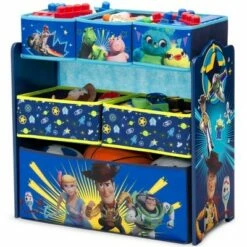 Disney Pixar Toy Story 4 Design and Store 6 Bin Toy Organizer - Delta Children -Bookshelves Sales Shop unnamed file 188