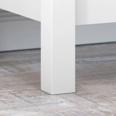 30" 6 Cube Mayfield Bookshelf Shiplap Gray/Pure White - Bush Furniture 6 30" 6 Cube Mayfield Bookshelf Shiplap Gray/Pure White - Bush Furniture - Image 4