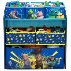 Disney Pixar Toy Story 4 Design and Store 6 Bin Toy Organizer - Delta Children -Bookshelves Sales Shop unnamed file 189