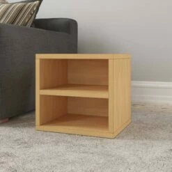 Way Basics Eco Stackable Connect Cube with Shelf Modular Cubby Organizer Storage System Natural Wood Grain -Bookshelves Sales Shop unnamed file 1910