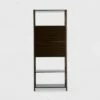 Selma Bamboo Bookcase Left Facing Spindle Cabinet - Boraam Natural