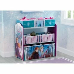Disney Princess Disney Frozen 2 Design and Store 6 Bin Toy Organizer - Delta Children