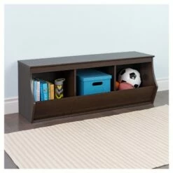 Fremont Entryway Storage Cubbie - 3 Bin - Espresso - Prepac -Bookshelves Sales Shop unnamed file 2010