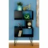 Mid-Century Modern Wooden Cube Shelf - Olivia & May Black 1 Mid-Century Modern Wooden Cube Shelf - Olivia & May Black -Bookshelves Sales Shop unnamed file 2020