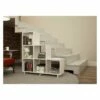 Cascavel 38.58" Stair Cubbies White - Manhattan Comfort -Bookshelves Sales Shop unnamed file 2039