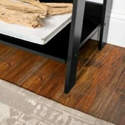 Thatcher Transitional Wood 4 Shelf Ladder Bookshelf - Saracina Home Gray -Bookshelves Sales Shop unnamed file 2093