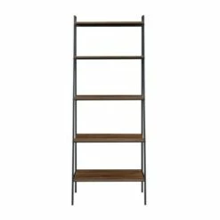 72" Open Storage Ladder Bookshelf - Saracina Home Dark Walnut 19 72" Open Storage Ladder Bookshelf - Saracina Home Dark Walnut -Bookshelves Sales Shop unnamed file 2147