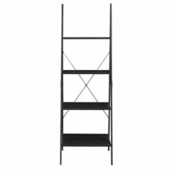 Regency 72" Nomad Ladder Bookcase - Niche Black